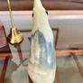 Vintage Mid Century Hand Carved Dykehead Scotland Penguin Bovine Horn Figure Image 10