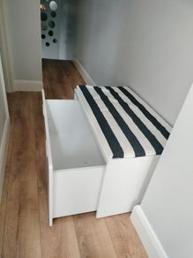 IKEA bench with storage Smastad equivalent