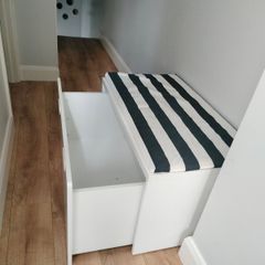 IKEA bench with storage Smastad equivalent