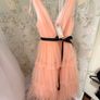 Peach tulle coast dress Image 2