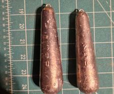 300g 250g fishing weights 1,30euro pcs