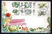 1967 Great Britain Wild Flowers Royal Mail Addressed First Day Cover (FDC) with phosphor bands