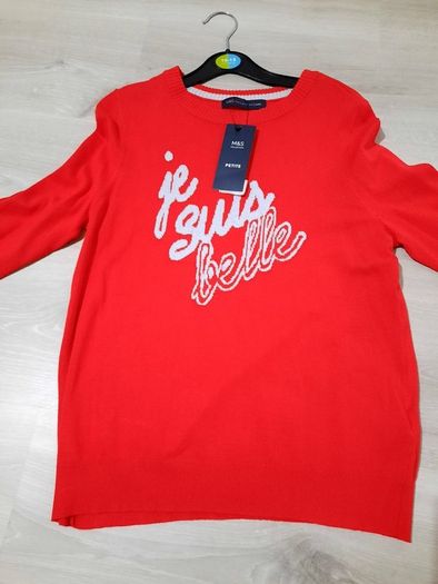 brand new M&S  red jumper size UK 8