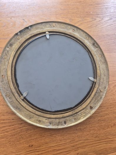 Brass Ship Porthole Mirror
