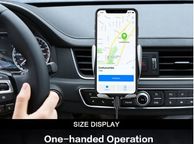 main image for ad Automatic Car Phone Holder and Wireless charger Combo