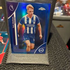 Tom Watson RC Blue Refractor /150 2025/26 Topps Chrome Premier League (Brighton)