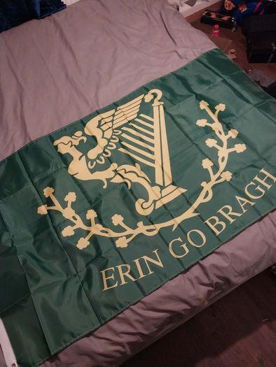 Irelamd flags for the match 6 to choose from