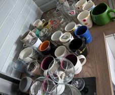 Mixed mug, glasses