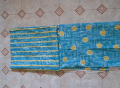 Fabric remnants  x 2 ,Fabric,Sewing,Patchwork,Craft supplies