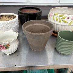 x6 Ceramic pots