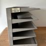 Vintage Industrial Filing Unit/ Organiser Image 2