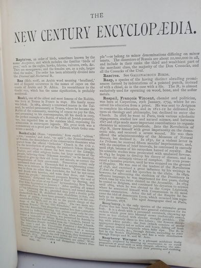 The New Century Encyclopaedia: Historical, Geographical, Biographical, and Scientific Information, Trade Statistics, Populations etc., Edited by R. W. Egerton Eastwick (Vols 6,7,8,9 &10) (PT261)