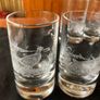 Shot wildlife engraved glasses- 6 piece set Image 4