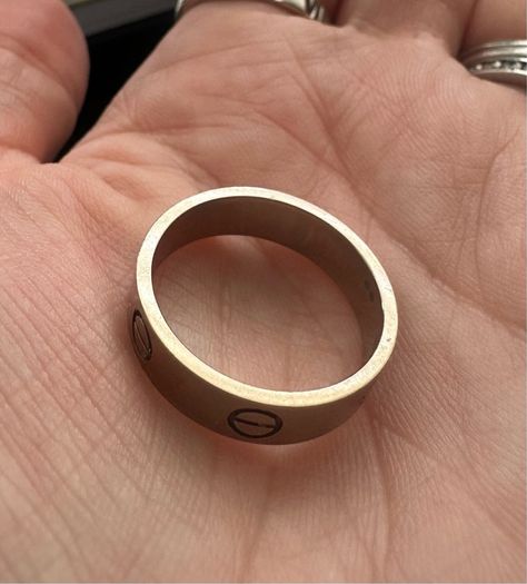White gold Cartier Love Ring