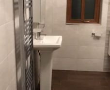 Sink with mixer tap