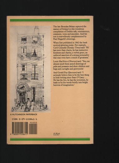 Brendan Behan. Brendan Behan's Island. With drawings by Paul Hogarth