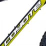 22" Coyote Wyoming Gents Alloy FS Disc, 27 Speed, Matt Black Image 3