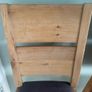 4 solid oak chairs Image 2