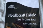 Cross stitching Aida 30x45 white embroidery fabric