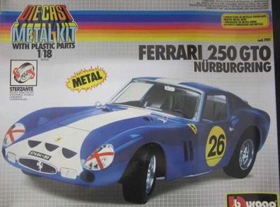 Ferrari 250 GTO 1/18 Kit ultra rare year 1981
