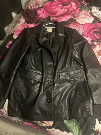 real leather jacket