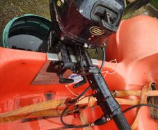 Outboard boat engine