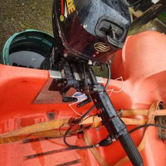 Outboard boat engine