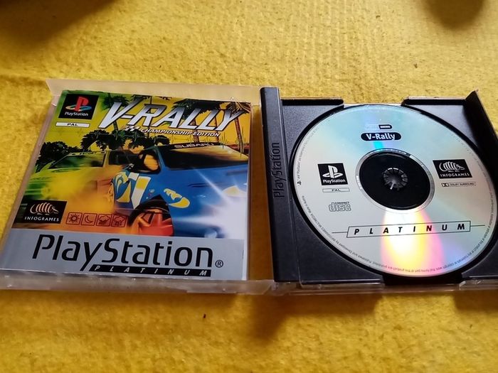 V Rally championships edition PlayStation1 Ps1 PlayStation2 ps2 games Original