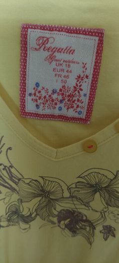 Yellow  Regatta Teashirt
