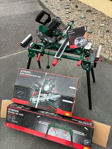 Workshop Tool Bundle - Table, Mitre and Bandsaws