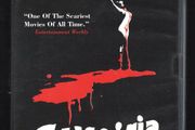 Suspiria DVD Horror movie staring Jessica Harper, Stefania Casini and Udo Kier