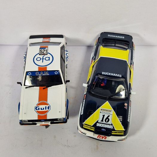 Scalextric Ford Twin Pack (Sierra & Escort slot car classic touring btcc saloon )