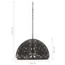 Industrial Ceiling Lamp in Chain Wheel Design 65 cm E27 Image 6