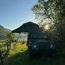 Thule Roof Tent with annex and roof bars for Defender Image 2