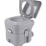 20L Portable Flush Outdoor Toilet for Camping Caravan Mobile Image 3