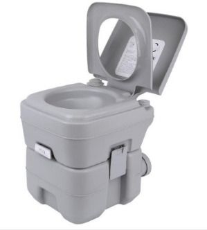 20L Portable Flush Outdoor Toilet for Camping Caravan Mobile