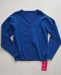 Royal Blue School Cardigan