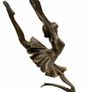 Performing Lady (51cm) - Bronze, Marble (Signed) Image 4
