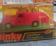 Dinky 282 Landrover fire appliance mib