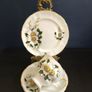 Fabulous Arklow Pottery Bone China Trio in "Display-Only" Condition - a Lovely Floral Pattern in White, Yellow and Green. Image 2