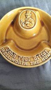 Old style John peel  ash tray