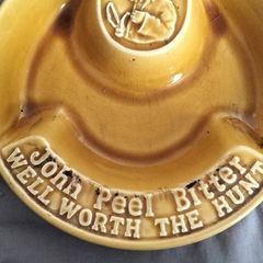 Old style John peel  ash tray