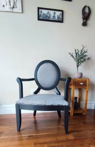 Houndstooth Chair