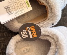 Croc slippers - Grey
