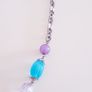Necklace - Silver with Beads Image 3