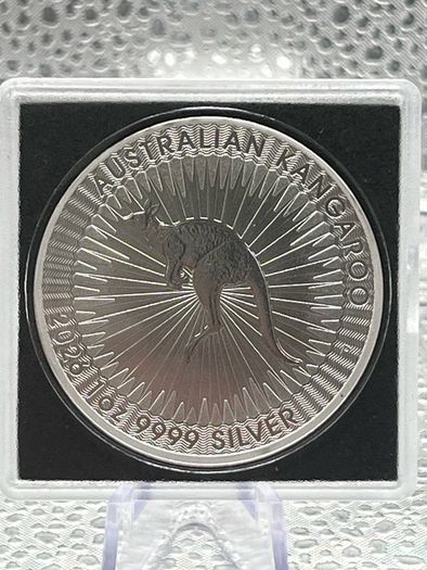 1oz Fine 9999 Silver Bullion Kangaroo 2026 Coin.