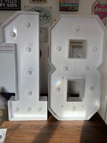 Giant light up 18 numbers