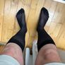 Sheer Socks Over The Calf for Men Image 5