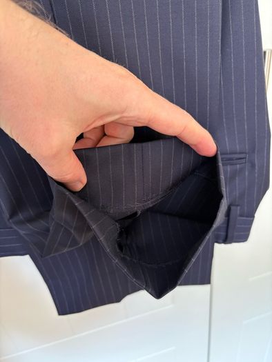 Hawes & Curtis 1913 navy Suit 40S