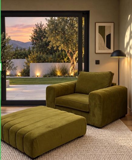 Chair cuddler size 1-2 seater - price drop need gone soon